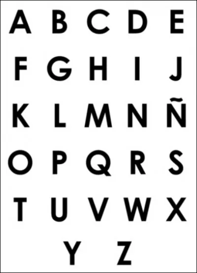 Ta lettre préférée est :