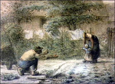 Quel peintre français du XIXe a peint "Le Premier pas" ?