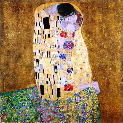 Quel peintre autrichien est l�auteur de la toile "Le Baiser" ?