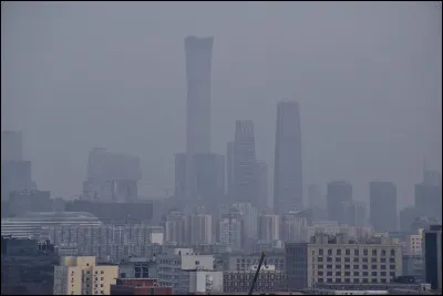 La pollution atmosphérique en Chine provoque...