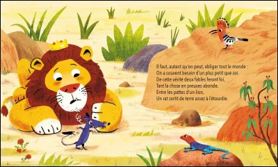 Quels animaux forment le titre de cette fable ?