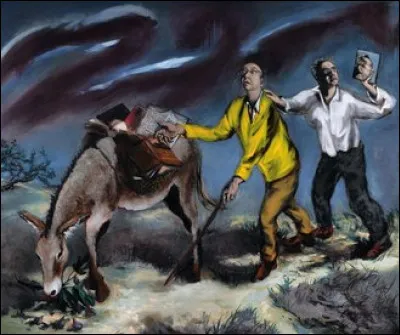 Cette toile est d'un peintre contemporain né en 1946. Quel est ce Gérard ?