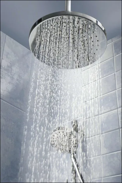 Sous la douche :