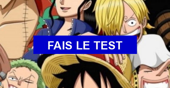 Test de personnalité Quel personnage de ''One Piece'' es-tu