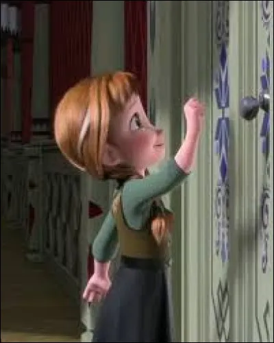 Que demandait constamment Anna à Elsa étant petite ?