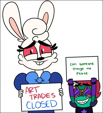 Ce lapin blanc aux yeux rouges semble mignon en apparence...
Quel est son but au début du jeu ?