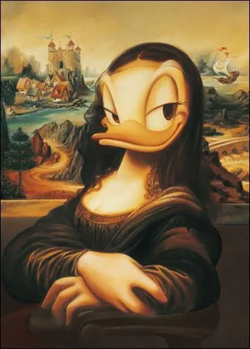 Que parodie cette Joconde ?