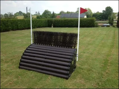 Comment s'appelle cet obstacle de cross ?