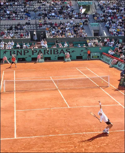 En quelle année le stade Roland-Garros fut-il créé ?