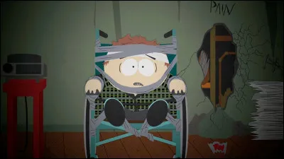 Épisode 13 : Le Don incroyable de Cartman 
Quelle est la particularité du tueur en série qui sévit à South Park ?