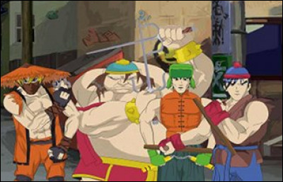 Épisode 1 : Les Armes c'est rigolo 
à quel endroit Butters est-il blessé à cause des armes de ninjas de la bande ?