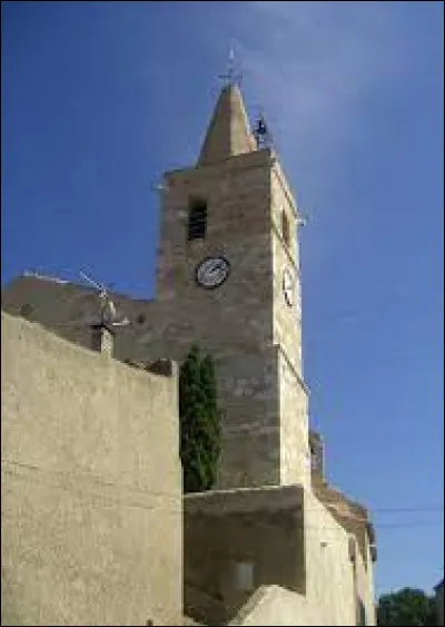 Vous avez sur cette image l'église Saint-Jean-l'Évangéliste, à Ouveillan. Ville occitane, dans le Grand Narbonne, elle se situe dans le département ...