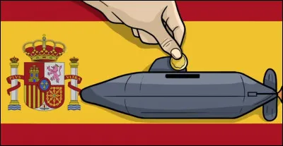 2013, SS-81 "Isaac Peral" > Grave erreur de conception pour ce sous-marin de l'armée espagnole à 680 millions de $ : il ne peut naviguer [...comment ?] à cause [...de quoi donc ?]