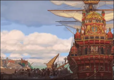 1624, le "Vasa" > Splendide navire de guerre au prix colossal : 5 % du PIB suédois d'alors ! Rapporté à l'actuel, cela équivaut à 26 milliards de $. Cela fait quand même cher les [...quelle distance ?] qu'il aura parcouru.