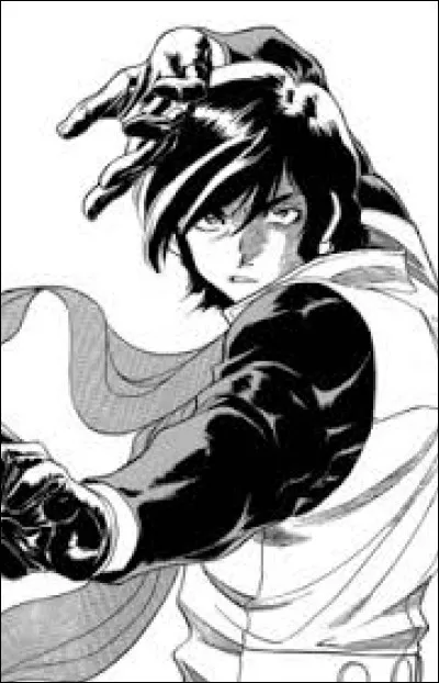 Une organisation terroriste maléfique qui souhaite réduire les hommes en esclavage, un étrange accident de moto. Quel est ce manga ?