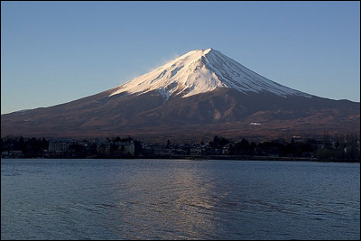 Quelle est la hauteur du Mont Fuji, au Japon ?