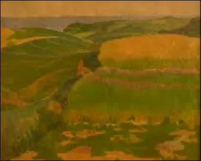 Et on termine ce quiz, là où on avait commencé, au Pouldu.
À quel Nabi doit-on ce tableau, en 1890, nommé ''Les Blés verts au Pouldu'' ?