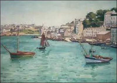 En 1928, quel fauviste a réalisé ce tableau nommé ''Le port d'Audierne'' ?