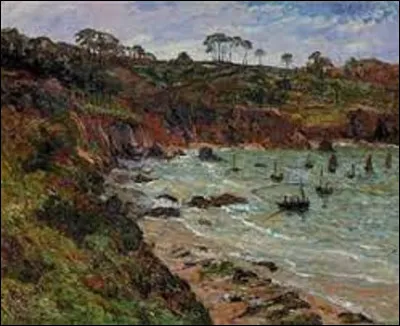 ''La Baie de Douarnenez'' est une huile sur toile exécutée en 1906. Quel peintre de l'École de Pont-Aven est à l'origine de ce tableau ?