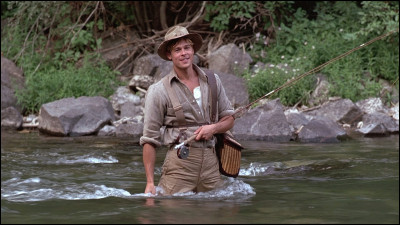 Brad Pitt a obtenu l'Oscar du meilleur acteur pour le film " Et au Milieu coule une Rivière" !