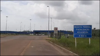 Le Brésil est le pays du continent américain qui possède les plus longues frontières et avec le plus grand nombre de pays :