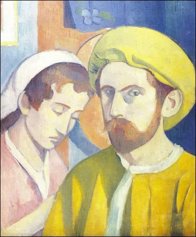 Qui a peint "Portrait de l'artiste au turban jaune" ?