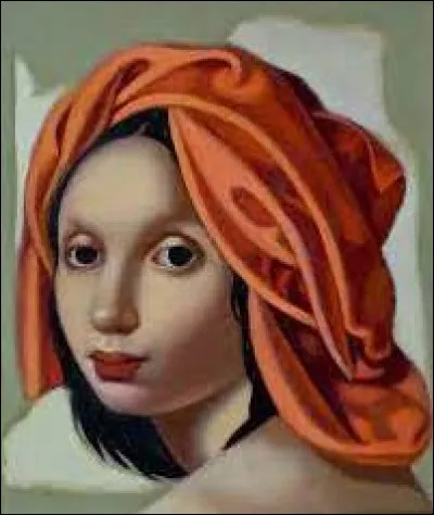 Qui a peint "Le turban orange" ?