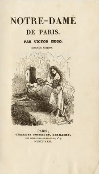 Même sur cette édition originale de 1831, le titre du roman tel que l'a voulu l'auteur n'est pas complet : que manque-t-il ?