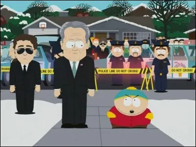 Épisode 4 : Chattomique 
Qui vient à South Park donner un meeting ?