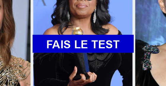 Test de personnalité Quelle célébrité es-tu