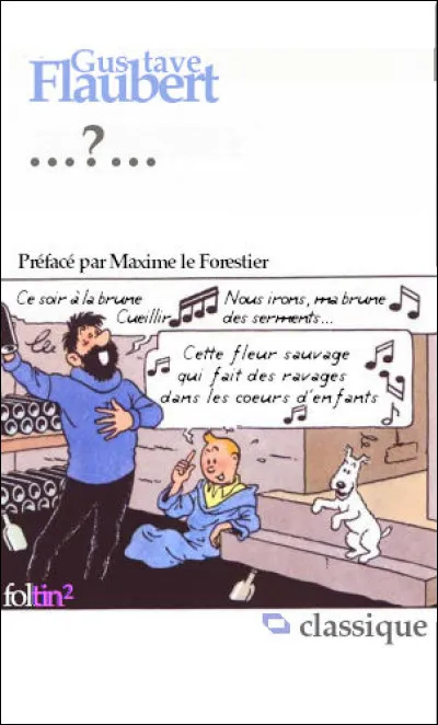 Le préfacier (ainsi que le parolier) de cette édition unique était tout à fait bien choisi pour dénicher le titre, non ?