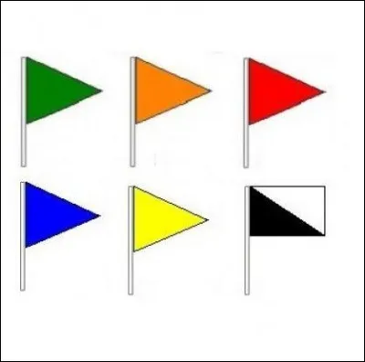 Enfin, quelle couleur de drapeau ou flamme aimes-tu sur une plage ?