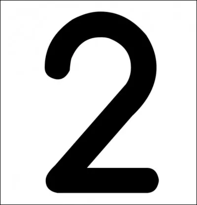 Comment écrit-on 2 en italien ?