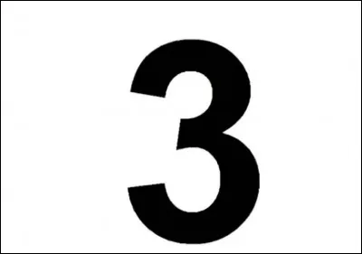 Comment écrit-on 3 en italien ?