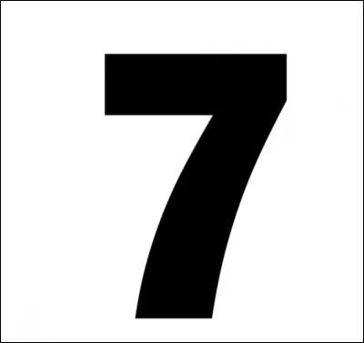 Comment écrit-on 7 en italien ?