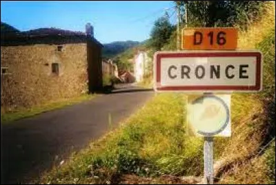 Petit village Altiligérien de 71 habitants, Cronce se situe dans l'ancienne région ...