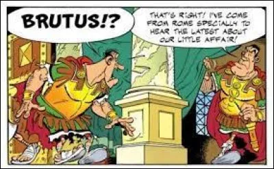 Dans quel album Brutus apparaît-il pour la première fois ?