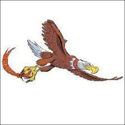 Quel est le nom de cet aigle romain, que l'on rencontre dans "Le Papyrus de César" ?