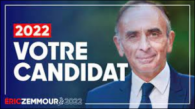 Quel est le parti politique de Éric Zemmour ?