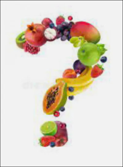 Et enfin, parmi ces fruits, lequel ne pousse pas sur un arbre ?