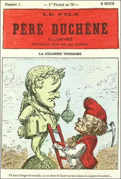 Quel journal est un titre paru pendant la Commune ?
