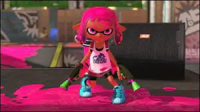 Pour recharger ses réserves de peinture dans "Splatoon", il faut...