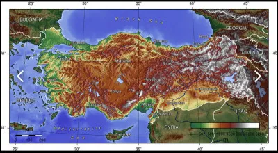 Combien la Turquie a-t-elle de fronti&egrave;res ?