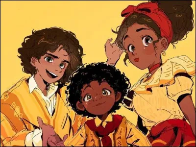 Qui sont les enfants de Pepa et Felix ? (Plusieurs réponses possible).