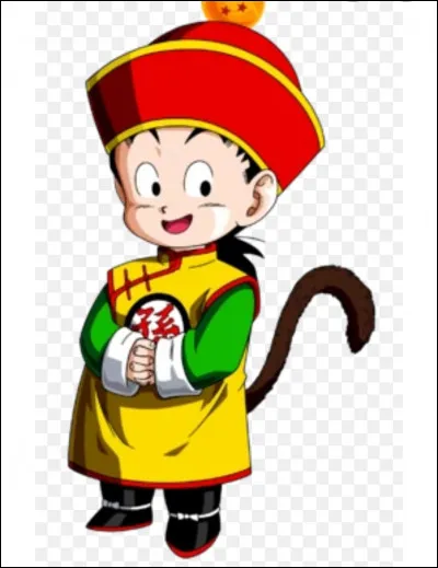 Quel âge a Gohan la première fois qu'on le voit ?