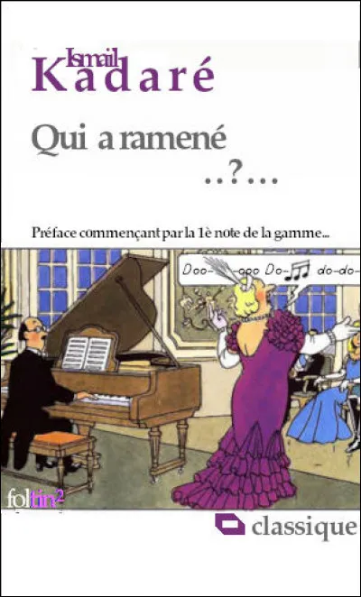 Une autre légende qui coure tous les Balkans sur les revenants et l'attachement filial. "Qui a ramené ... ?" Retrouvez le prénom manquant !