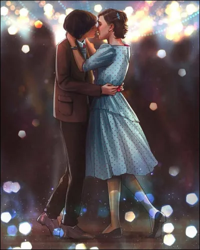 Lors de quel événement Mike et Eleven s'embrassent-ils ? (saison 2)