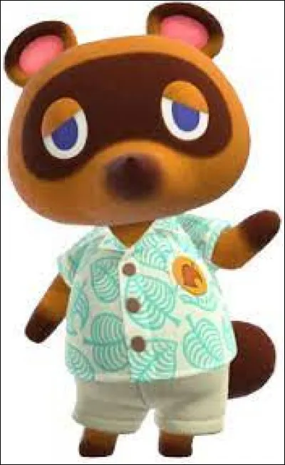 Quel est l'animal que représente Tom Nook ?