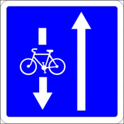 Que veut dire ce panneau de signalisation ?