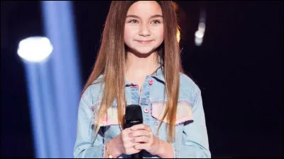 Valentina a participé à "The Voice Kids" en chantant...